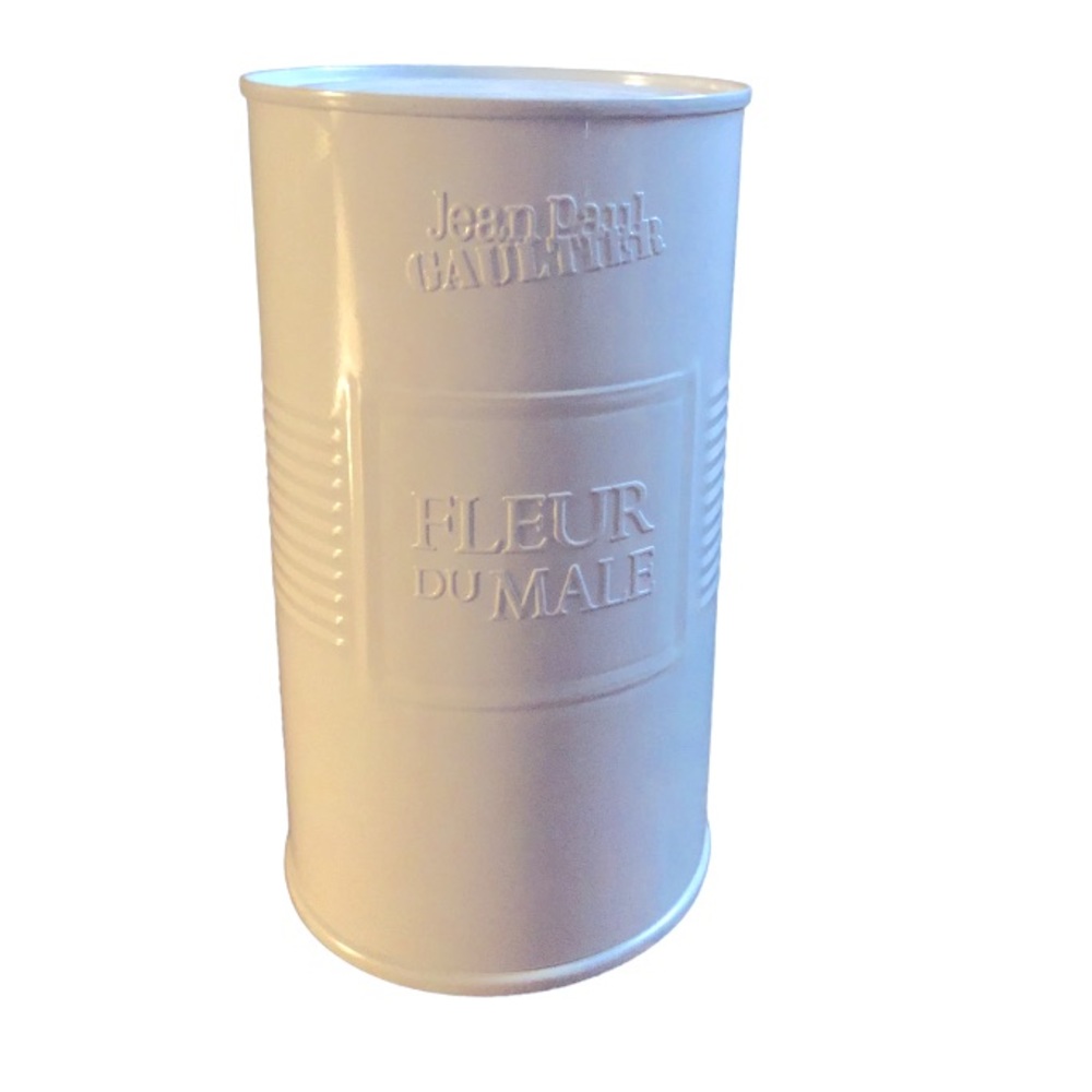 Jean Paul Gaultier Fleur du Male empty tin - rare
